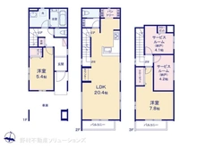【東京都/板橋区蓮沼町】板橋区蓮沼町 新築一戸建て 間取り図