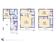 【神奈川県/相模原市南区南台】相模原市南区南台4丁目 新築一戸建て 間取り図
