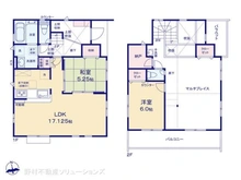 【神奈川県/大和市下鶴間】大和市下鶴間 新築一戸建て 間取り図