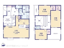 【神奈川県/大和市下鶴間】大和市下鶴間 新築一戸建て 間取り図