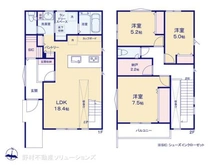【神奈川県/相模原市中央区陽光台】相模原市中央区陽光台3丁目 新築一戸建て 間取り図