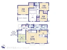 【東京都/町田市金井】町田市金井8丁目 新築一戸建て 間取り図