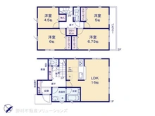 【東京都/町田市鶴川】町田市鶴川4丁目 新築一戸建て 間取り図