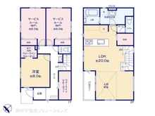 【東京都/町田市小山町】町田市小山町 新築一戸建て 間取り図
