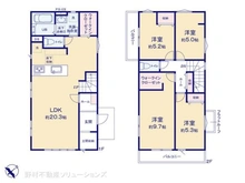 【東京都/町田市小山町】町田市小山町 新築一戸建て 間取り図