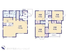 【神奈川県/相模原市南区豊町】相模原市南区豊町 新築一戸建て 間取り図