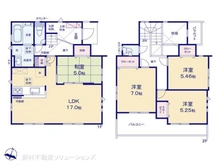 【神奈川県/相模原市中央区淵野辺本町】相模原市中央区淵野辺本町4丁目 新築一戸建て 間取り図