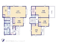 【東京都/町田市小山町】町田市小山町 新築一戸建て 間取り図