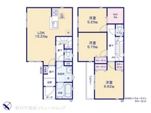 【神奈川県/相模原市中央区上溝】相模原市中央区上溝 新築一戸建て 間取り図