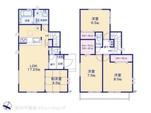 【神奈川県/相模原市南区大野台】相模原市南区大野台1丁目 新築一戸建て 間取り図