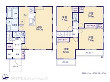 【東京都/町田市相原町】町田市相原町 新築一戸建て 間取り図
