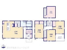 【神奈川県/相模原市中央区陽光台】相模原市中央区陽光台4丁目 新築一戸建て 間取り図