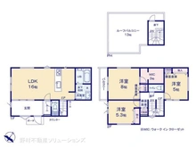 【神奈川県/相模原市南区鵜野森】相模原市南区鵜野森3丁目 新築一戸建て 間取り図