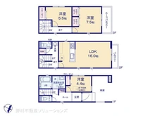 【神奈川県/相模原市南区南台】相模原市南区南台3丁目 新築一戸建て 間取り図