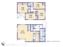 【東京都/町田市中町】町田市中町3丁目 新築一戸建て 間取り図