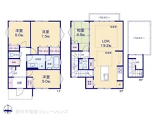 【東京都/町田市成瀬】町田市成瀬8丁目 新築一戸建て 間取り図