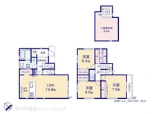【東京都/町田市本町田】町田市本町田 新築一戸建て 間取り図