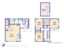【東京都/町田市本町田】町田市本町田 新築一戸建て 間取り図