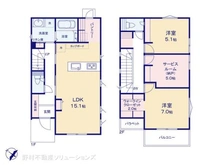 【東京都/町田市本町田】町田市本町田 新築一戸建て 間取り図