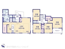 【東京都/町田市本町田】町田市本町田 新築一戸建て 間取り図