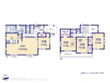 【東京都/町田市玉川学園】町田市玉川学園4丁目 新築一戸建て 間取り図