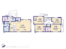 【神奈川県/大和市草柳】大和市草柳1丁目 新築一戸建て 間取り図