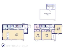 【神奈川県/相模原市中央区横山】相模原市中央区横山3丁目 新築一戸建て 間取り図