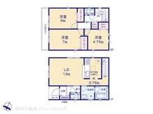 【神奈川県/相模原市南区相南】相模原市南区相南3丁目 新築一戸建て 間取り図