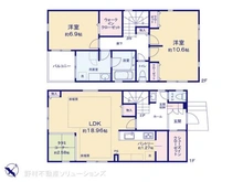 【東京都/町田市真光寺】町田市真光寺2丁目 新築一戸建て 間取り図