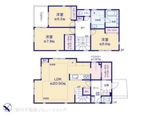 【東京都/町田市真光寺】町田市真光寺2丁目 新築一戸建て 間取り図