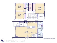 【神奈川県/相模原市中央区横山台】相模原市中央区横山台2丁目 新築一戸建て 間取り図