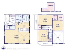 【神奈川県/相模原市南区磯部】相模原市南区磯部 新築一戸建て 間取り図