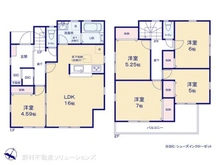 【東京都/町田市真光寺】町田市真光寺2丁目 新築一戸建て 間取り図