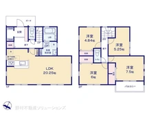 【東京都/町田市真光寺】町田市真光寺2丁目 新築一戸建て 間取り図