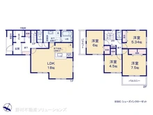 【東京都/町田市真光寺】町田市真光寺2丁目 新築一戸建て 間取り図