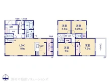 【神奈川県/相模原市中央区陽光台】相模原市中央区陽光台3丁目 新築一戸建て 間取り図