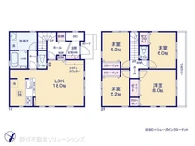 【神奈川県/相模原市南区相武台】相模原市南区相武台3丁目 新築一戸建て 間取り図