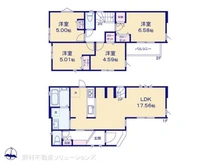【東京都/町田市小川】町田市小川5丁目 新築一戸建て 間取り図