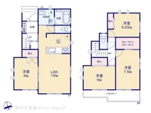 【神奈川県/相模原市南区上鶴間本町】相模原市南区上鶴間本町9丁目 新築一戸建て 間取り図