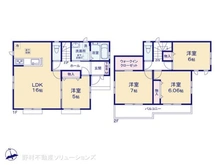 【神奈川県/相模原市南区上鶴間本町】相模原市南区上鶴間本町9丁目 新築一戸建て 間取り図