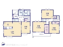 【神奈川県/相模原市南区上鶴間本町】相模原市南区上鶴間本町9丁目 新築一戸建て 間取り図