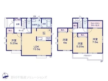 【神奈川県/相模原市南区上鶴間本町】相模原市南区上鶴間本町9丁目 新築一戸建て 間取り図
