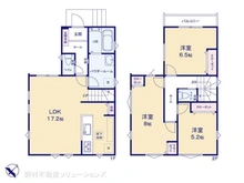 【神奈川県/相模原市中央区由野台】相模原市中央区由野台1丁目 新築一戸建て 間取り図