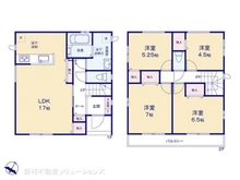 【神奈川県/相模原市南区相模台】相模原市南区相模台6丁目 新築一戸建て 間取り図