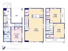 【神奈川県/相模原市中央区淵野辺本町】相模原市中央区淵野辺本町2丁目 新築一戸建て 間取り図