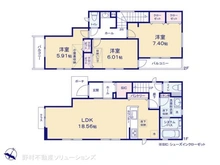 【神奈川県/相模原市南区相南】相模原市南区相南2丁目 新築一戸建て 間取り図