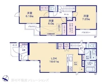 【神奈川県/相模原市南区相南】相模原市南区相南2丁目 新築一戸建て 間取り図