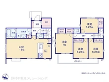 【神奈川県/相模原市南区相南】相模原市南区相南1丁目 新築一戸建て 間取り図
