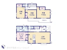 【神奈川県/相模原市南区御園】相模原市南区御園5丁目 新築一戸建て 間取り図
