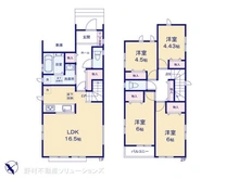 【神奈川県/相模原市南区御園】相模原市南区御園5丁目 新築一戸建て 間取り図